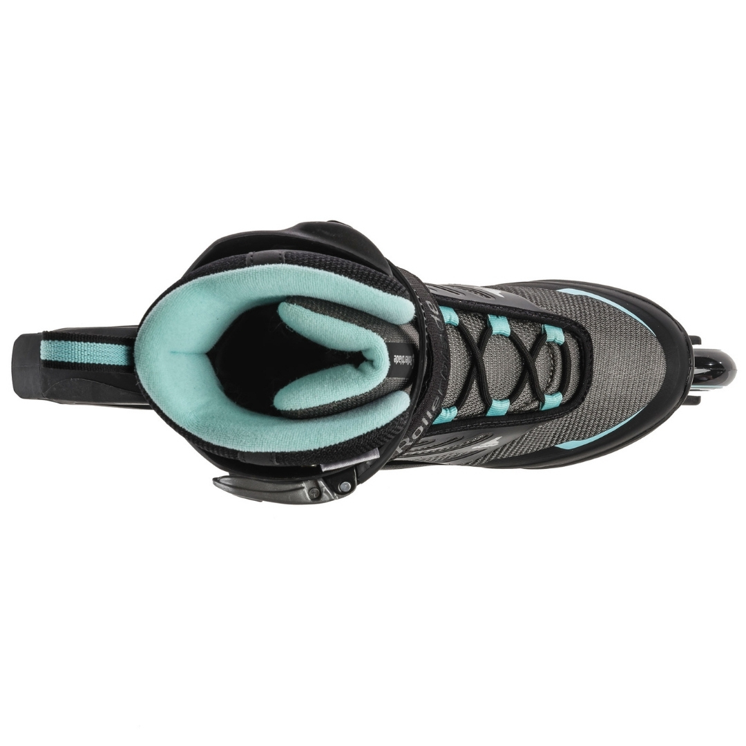Rollerblade Zetrablade Homme Patin à Roulettes Taille 9 - Noir/rouge, Roues 80mm, Occasion