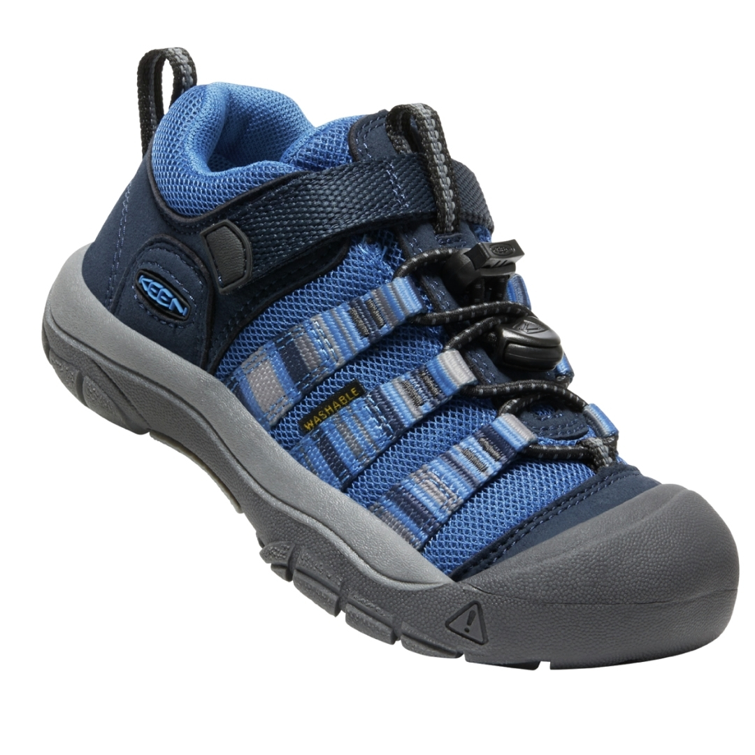 chaussure de sport keen newport h2sho pour enfant Couleur: Bright Cobalt/Black vue globale de la chaussure