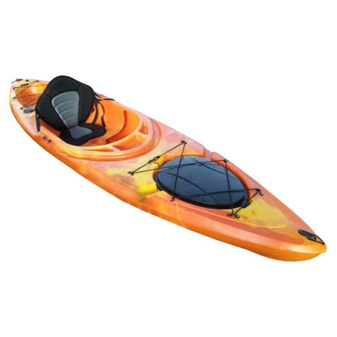 kayak akona orange/yellow vue d'ensemble du kayak