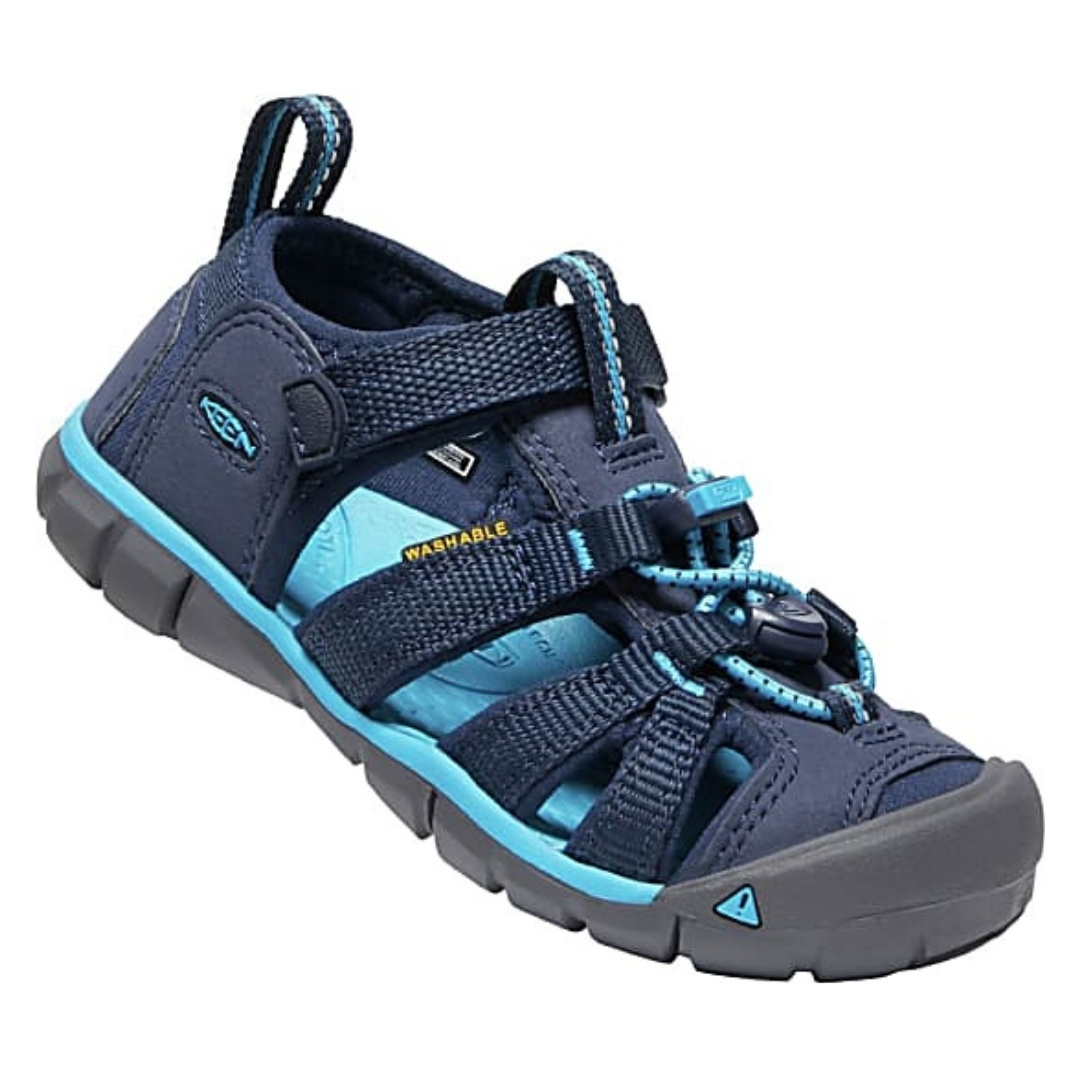 KEEN Seacamp 2 CNX Sandale Enfant Mixte – Sandale Aquatique Fermée Confort & Adhérence