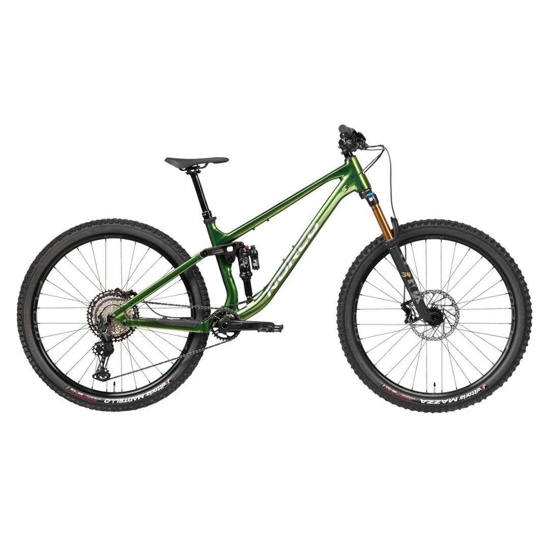 vélo de montagne NOrCO Fluid FS 1 vert/gris