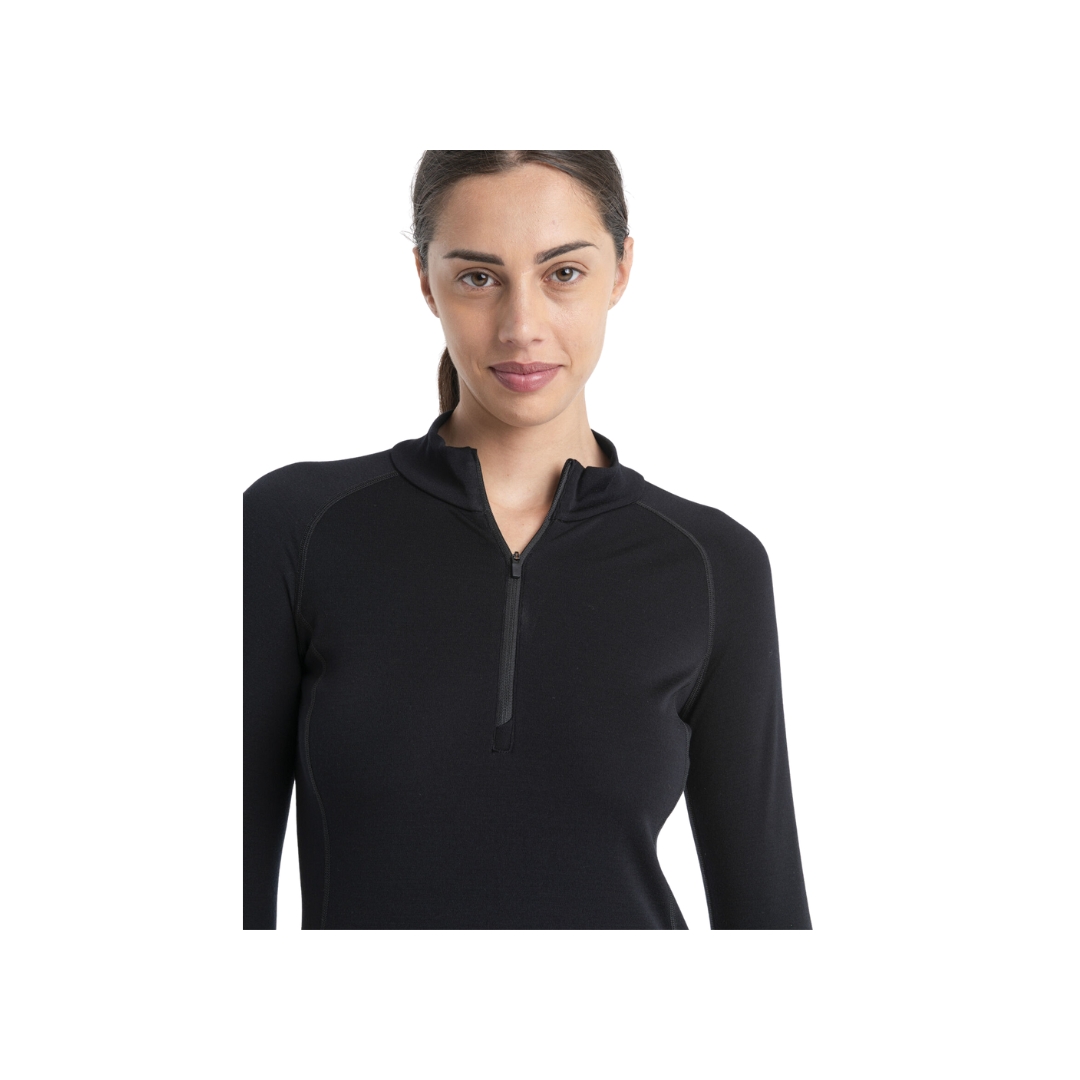 Sous-vêtement Technique Manches Longues Femme Shires Aubrion Team - Bleu Nuit, équitation, Sport