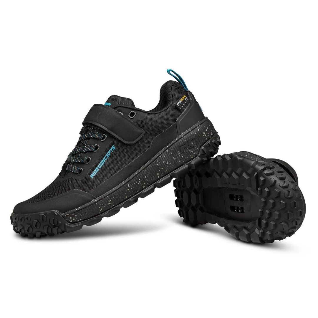 Chaussures VTT Femme Ride Concepts Flume – Pédales Plates, Rose/gris, Pointure 7 (EU 37.5)