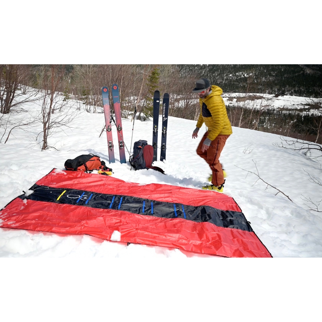Bâche Guide AquaQuest - Ultralégère, Étanche 5000 Mm, Coutures Scellées, 40D Ripstop - 3x3m Olive