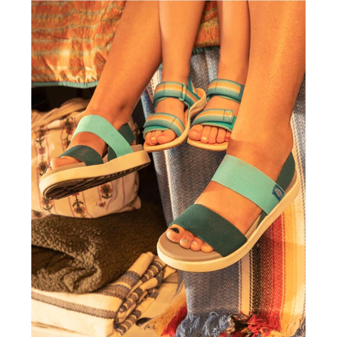 Sandale KEEN Femme Backstrap - Tissu Recyclé - Semelle Jute - Confort Extérieur - Plusieurs Coloris