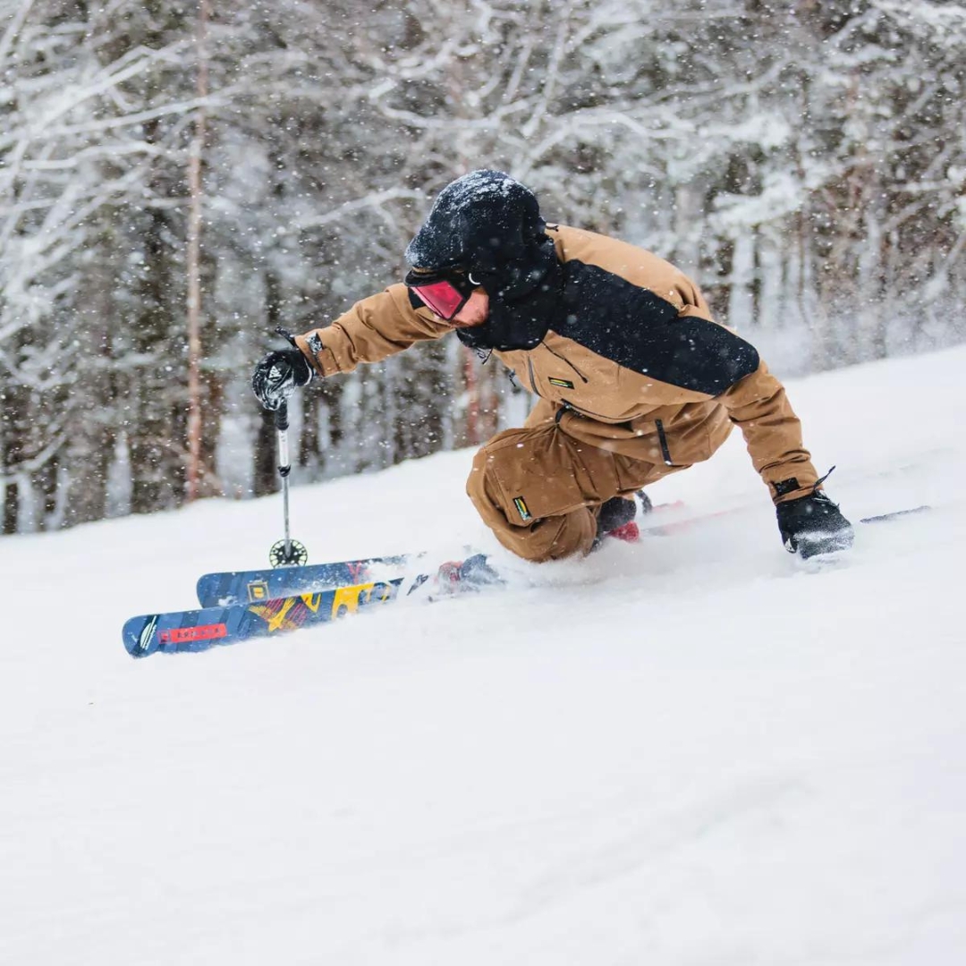 Manteau pour le ski sale